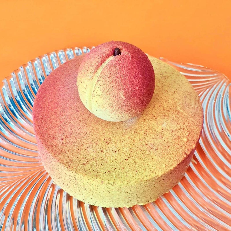 Cake of Peach & Oolong (gluten Free)