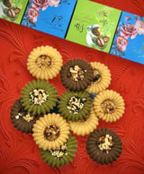 Arabica Coffee and French Butter Flower Cookies (20 pcs)