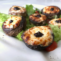 Image 24: Baked French Mushroom topped Sesame & Cheese (8 pcs)