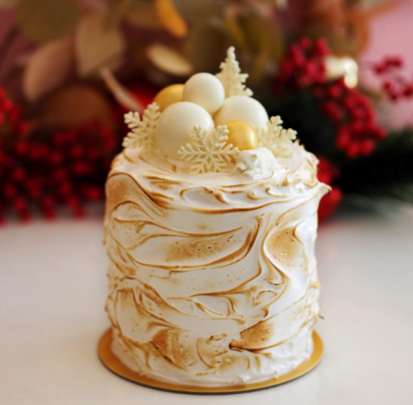 The Orginal S'mores Christmas Cake