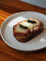 A Classic Ham & Cheese Sourdough Sandwich