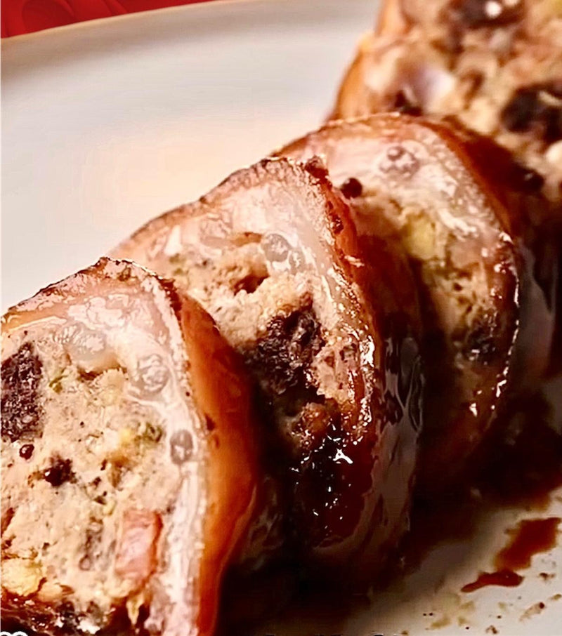 Braised Premium Pork Ham Hock (deboned Pork Shank) with Prosperity Stuffing
