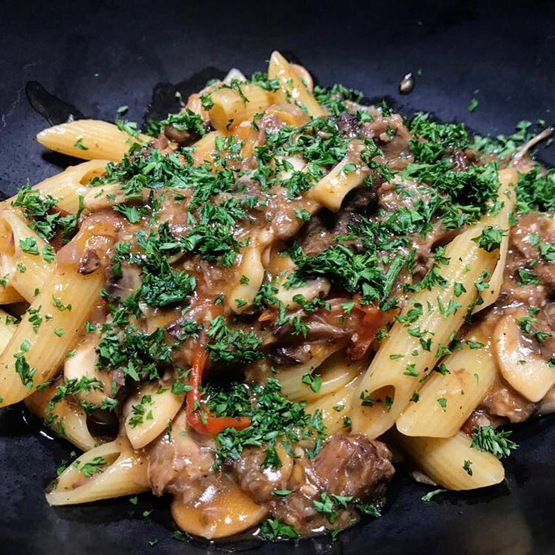Pulled Oxtail Pasta