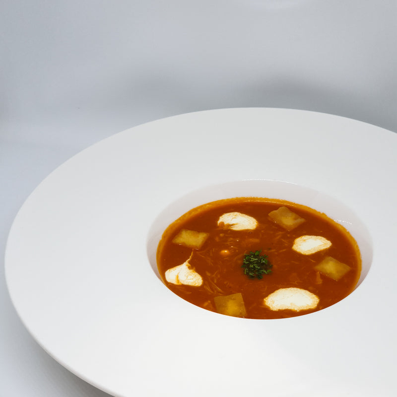 Stew of Smoked Vine Tomatoes | Mozzarella Cheese