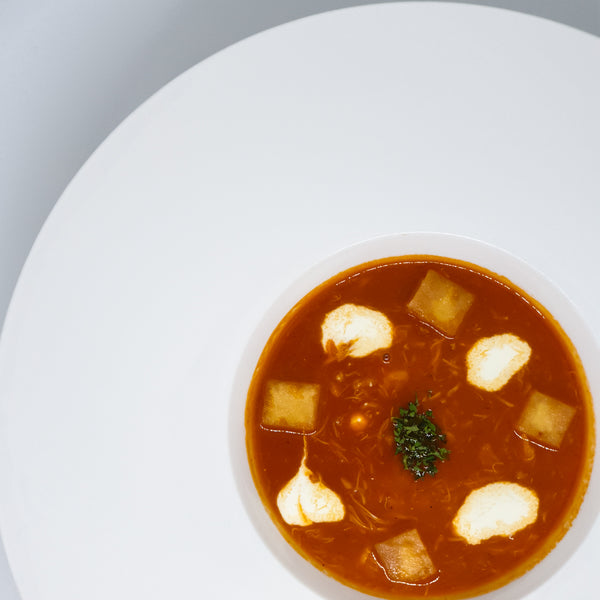 Tomato Soup with Crab meat (Serves 4 pax)